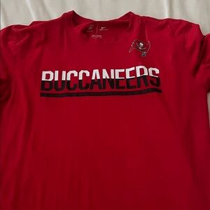 Nike Red Buccaneers Tee